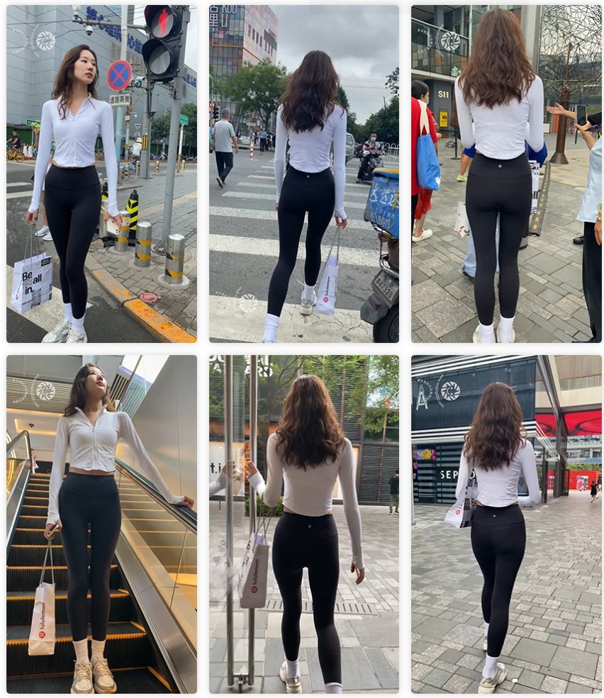 （视频）身材超好的黑色瑜伽裤翘臀美女[1.2G/MP4]034