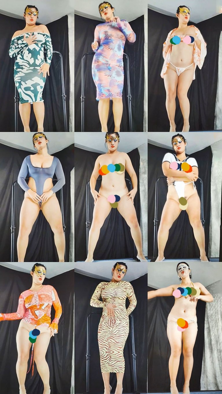 纱姬舞团 纱姬娜娜 稀有绝版合集第3弹 9v-2.03G