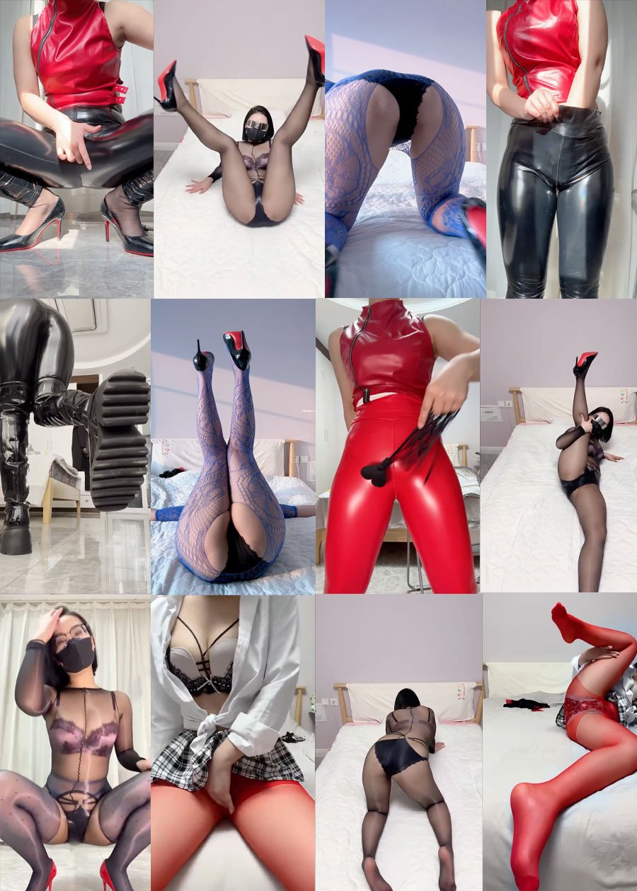 快手-美杜莎 丝袜高跟诱惑福利 7v-1.02G