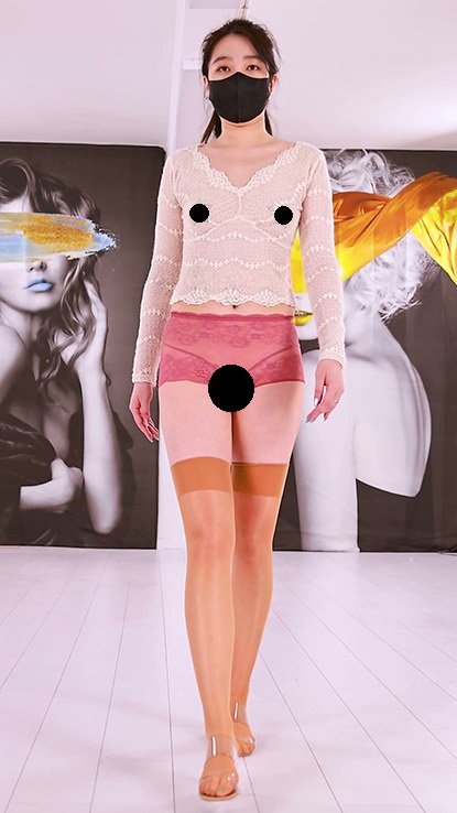 【山庄VIP】小娴 小圈子内部秀 复古蕾丝热裤秀 4K【2V/4.2G】