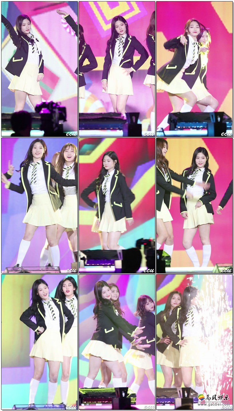 I.O.I 饭拍秀 拍摄日期：170114【4合集 670 MB】