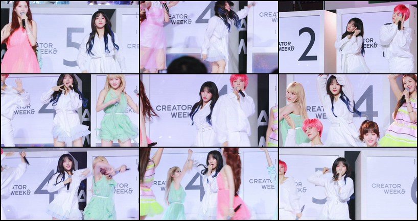 GWSN 饭拍秀 拍摄日期：190810【9合集 2.88 GB】