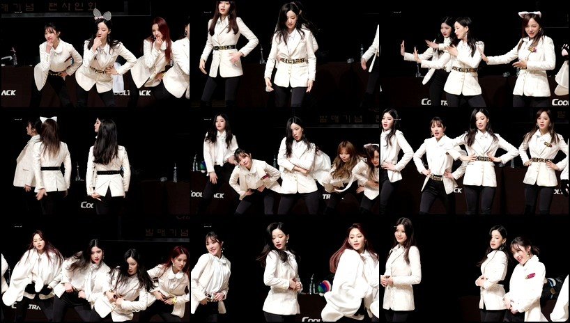 gugudan 女团饭拍秀 拍摄日期：180304【10合集 1.03 GB】