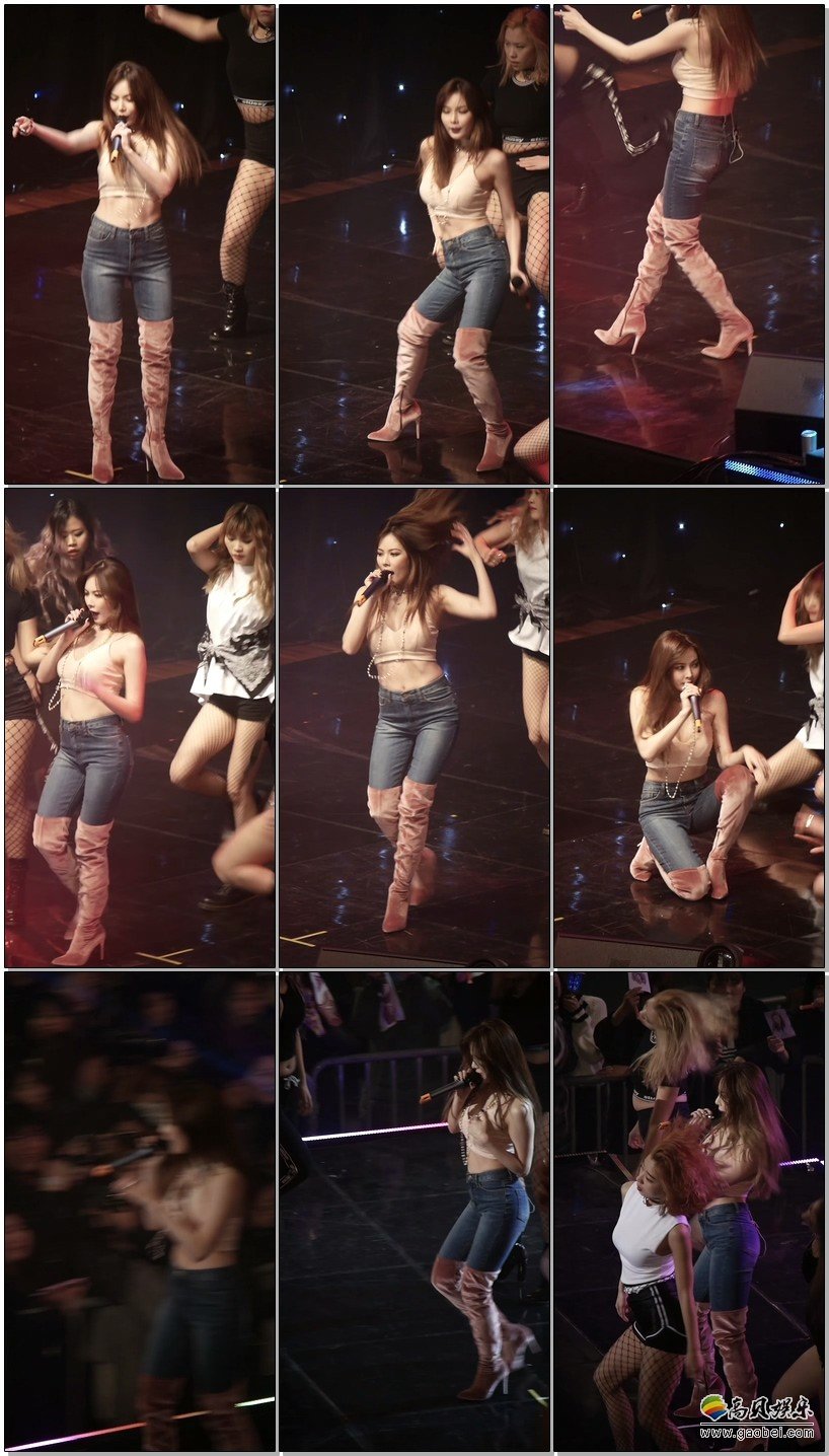 HyunA饭拍秀 拍摄日期：161220【8合集 988 MB】