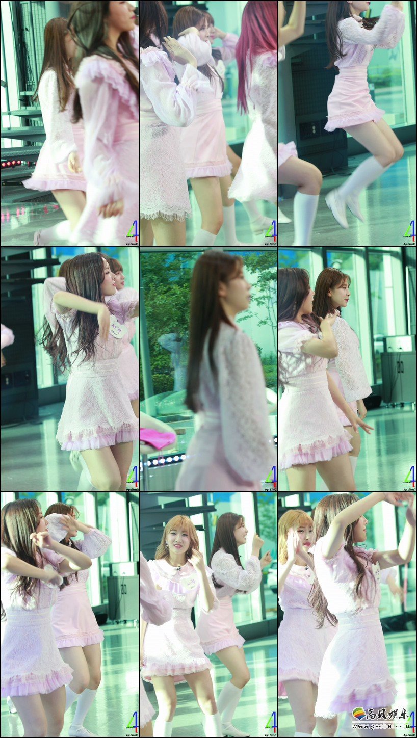 GWSN 女团单拍秀 拍摄日期：180918【4合集 420 MB】